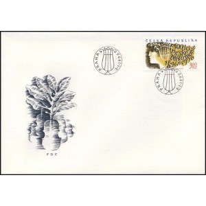 0100 FDC - 100 let Česk&eacute; filharmonie