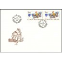 0121 FDC - Chlapec s kř&iacute;dly mot&yacute;la