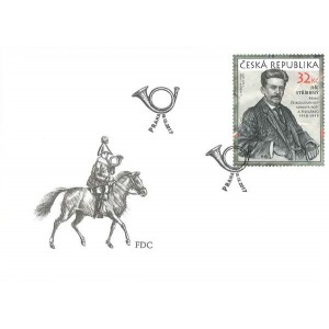 0955-956 FDC (s&eacute;rie) - Historie po&scaron;tovnictv&iacute; na na&scaron;em &uacute;zem&iacute;