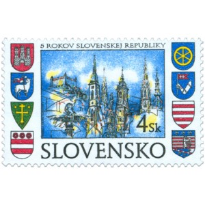 0140 - 5 let Slovensk&eacute; republiky