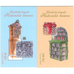 ZS114-115 (s&eacute;rie) - Uměleck&aacute; řemesla - historick&aacute; kamna