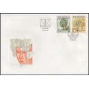 0023-24 FDC - Dub letn&iacute; a Habr obecn&yacute;