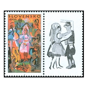 0149 KP2 - EUROPA: Folklorn&iacute; slavnosti