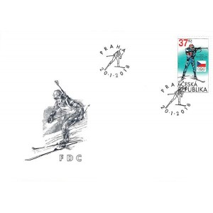 0959 FDC - Česk&yacute; olympijsk&yacute; t&yacute;m 2018