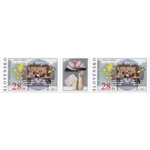 0412 (spojka) - Den po&scaron;tovn&iacute; zn&aacute;mky - poln&iacute; po&scaron;ta
