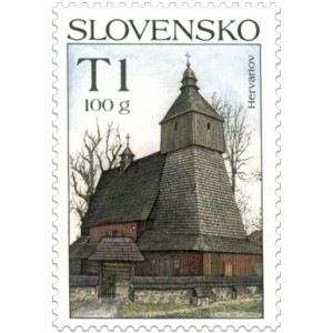 0429-430 (s&eacute;rie) - Kr&aacute;sy na&scaron;&iacute; vlasti: dřevěn&eacute; kostel&iacute;ky