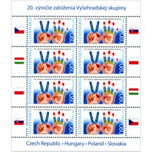 0491 PL - 20. v&yacute;roč&iacute; založen&iacute; Visegr&aacute;dsk&eacute; skupiny