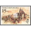 0156-0157 (s&eacute;rie) - Praga 1998 - Praha stověžat&aacute; - Hradčany a Mal&aacute; Strana