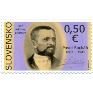 0530 - Den po&scaron;tovn&iacute; zn&aacute;mky: Pavol Soch&aacute;ň