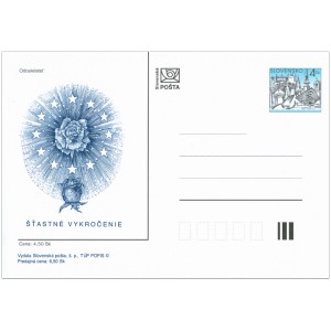 036 CDV 032/00 - &Scaron;ťastn&eacute; vykročen&iacute; (Mil&eacute;nium 2000)