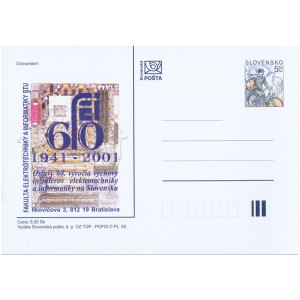 066 CDV 062/01 - 60. v&yacute;roč&iacute; Fakulty elektrotechniky a informatiky