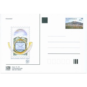 098 CDV 093/03 - NITRAFILA 2003, Den slovensk&eacute; po&scaron;tovn&iacute; zn&aacute;mky