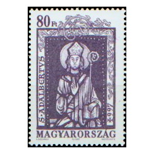 Mi HU 4446 - 1000. v&yacute;roč&iacute; smrti svat&eacute;ho Vojtěcha
