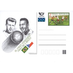 CDV159 - 50. v&yacute;roč&iacute; fotbalov&eacute;ho fin&aacute;le MS s Braz&iacute;li&iacute;