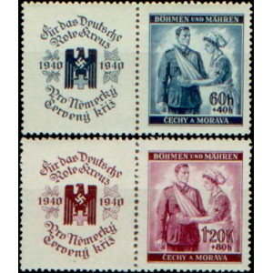 PČM 50-51 (s&eacute;rie KL) - Německ&yacute; Červen&yacute; kř&iacute;ž
