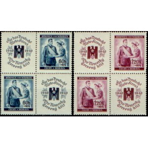 PČM 50-51 (s&eacute;rie 4bloků) - Německ&yacute; Červen&yacute; kř&iacute;ž