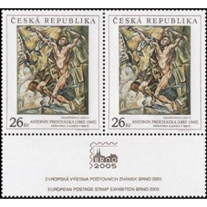 0392 KD - Evropsk&aacute; v&yacute;stava po&scaron;tovn&iacute;ch zn&aacute;mek BRNO 2005