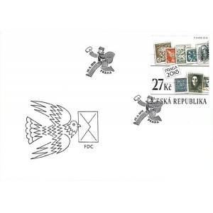 0982-983 (s&eacute;rie FDC) - 100 let československ&eacute; po&scaron;tovn&iacute; zn&aacute;mky