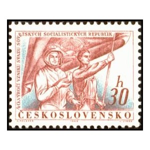 1272-1273 (s&eacute;rie) - 40. v&yacute;roč&iacute; vzniku SSSR