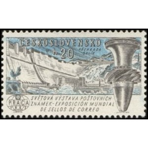 1206-1216 (s&eacute;rie) - Světov&aacute; v&yacute;stava po&scaron;tovn&iacute;ch zn&aacute;mek PRAGA 1962