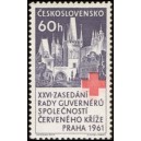 1204 - Praha, Karlův most, Malostransk&aacute; věž a v pozad&iacute; Pražsk&yacute; hrad