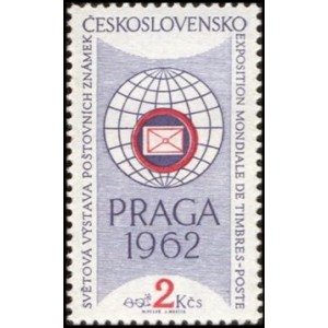 1171 - Světov&aacute; po&scaron;tovn&iacute;ch v&yacute;stava zn&aacute;mek PRAGA 1962