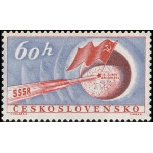 1069 - Sovětsk&aacute; raketa na Měs&iacute;ci