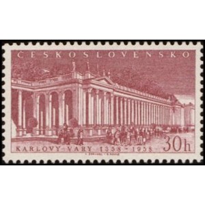 1003-1008 (s&eacute;rie) - Československ&eacute; l&aacute;zně