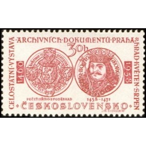 0991-992 (s&eacute;rie) - Celost&aacute;tn&iacute; v&yacute;stava archivn&iacute;ch dokumentů