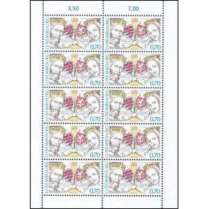 Mi LU 1861 (PL) - 700 let od n&aacute;stupu Lucemburků na česk&yacute; trůn