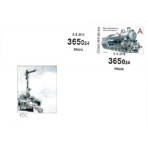 0995-996 (s&eacute;rie FDC) - Svět na kolej&iacute;ch II