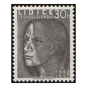 0950-951 (s&eacute;rie) - 15. v&yacute;roč&iacute; vyhlazen&iacute; Lidic