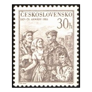 0858-859 (s&eacute;rie) - Den československ&eacute; arm&aacute;dy