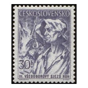 0827-828 (s&eacute;rie) - III. v&scaron;eodborov&yacute; sjezd v Praze