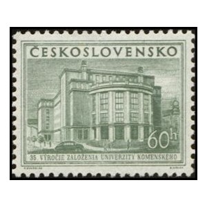 0816-817 (s&eacute;rie) - 35. v&yacute;roč&iacute; založen&iacute; Univerzity Komensk&eacute;ho v Bratislavě