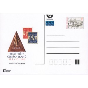 CDV PM95 - 95 let po&scaron;ty česk&yacute;ch skautů