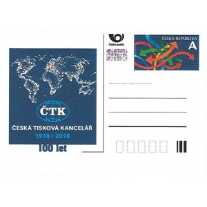 CDV184 - 100. v&yacute;roč&iacute; ČTK
