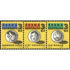 0067-0069 (J+V+W) - Osobnosti Osvobozen&eacute;ho divadla