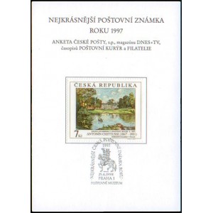 AČP04 - Anketa o nejkr&aacute;sněj&scaron;&iacute; po&scaron;tovn&iacute; zn&aacute;mku 1997