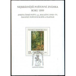 AČP06 - Anketa o nejkr&aacute;sněj&scaron;&iacute; po&scaron;tovn&iacute; zn&aacute;mku 1999
