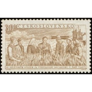 0802-804 (s&eacute;rie) - Měs&iacute;c československo-sovětsk&eacute;ho př&aacute;telstv&iacute;