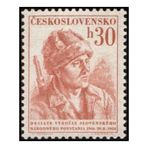 0796-797 (s&eacute;rie) - 10. v&yacute;roč&iacute; Slovensk&eacute;ho n&aacute;rodn&iacute;ho povst&aacute;n&iacute;