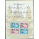 Mi IM 194-195A (aršík BL5, razítkovaný) - Královská svatba prince Charles a Diany Spencer