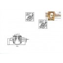 1021 FDC - Rudolf Tom&aacute;&scaron; Jedlička