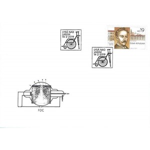 1021 FDC - Osobnosti: Rudolf Tom&aacute;&scaron; Jedlička