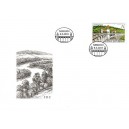 1022 FDC - Přehrada Les Kr&aacute;lovstv&iacute;
