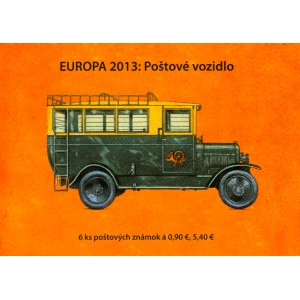 ZZ073 - EUROPA: Po&scaron;tovn&iacute; vozidlo