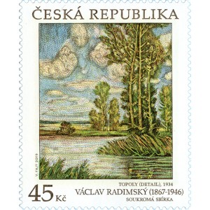 1034 - Uměn&iacute;: V&aacute;clav Radimsk&yacute;: Topoly