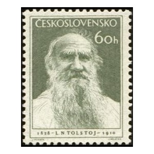 0764-765 (s&eacute;rie) - 125. v&yacute;roč&iacute; narozen&iacute; L. N. Tolst&eacute;ho