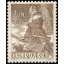 0750 - Husitsk&yacute; bojovn&iacute;k s mečem a &scaron;t&iacute;tem
